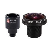 Fcuajdkq 2 lentes: 1 lente CCTV HD 3.0MP M12 2.8-12mm HD y 1 lente HD ojo de CCTV 5MP 1.8mm M12x0.5