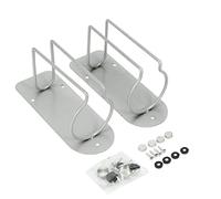 Fcuajdkq 2 piezas serías peluquero acero inoxidable Clipper soporte pantalla rack pelo clip soporte estante Accesorios