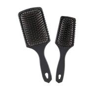 Fcuajdkq 2 tamaño masaje pelo peine cepillo de peluquería alisar cepillo de pelo anti estático pelo herramienta de cuidado de peinado