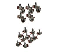 Fcuajdkq 20 potenciómetros de tamaño pequeño B500K/ B250K para guitarra y bajo