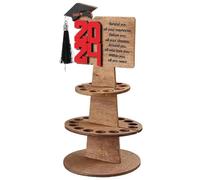 Fcuajdkq 2024 Titular del Dinero del Regalo de Graduación Titular de la Tarjeta de Felicitación Pastel de Dinero para la Fiesta de Graduación Pastel de Regalo de Graduación C