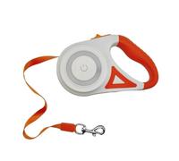 Fcuajdkq 3 Metros Linterna LED Correa para Mascotas Retráctil Iluminado Noche Al Aire Libre Caminar Manejar Antideslizante Suministros,B