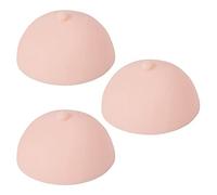Fcuajdkq 3 moldes de silicona con forma de areola para practicar tatuajes en 3D, pechos falsos, pecho, pleural, para principiantes, maquillaje permanente