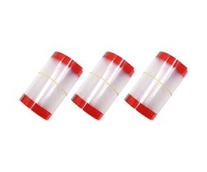 Fcuajdkq 3 protectores de bisagra de puerta de seguridad para niños, tira protectora de pellizco de dedos para , seguridad para la puerta, jardín de infantes y escuela