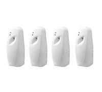 Fcuajdkq 4 dispensadores automáticos de perfume, ambientador, fragancia en aerosol para 14 cm de (no incluida)