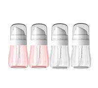 Fcuajdkq 4 Pcs 1.7 Oz (50 ML) de Pulverización de Viaje Mist Botella de Pulverización de Pulverización de Niebla Fina Recipientes de Viaje Recargables