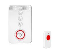 Fcuajdkq 4G LTE GSM ancianos Botón SOS alarma de emergencia para el cuidado de ancianos versión europea