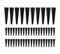 Fcuajdkq 50 bolsas de envoltura de flores con mangas de rosas individuales, bolsas de embalaje para ramo de flores, envoltorios florales para el día de San Valentín, color negro