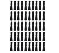 Fcuajdkq 50 Piezas Dedos Desplumadores de Pollo, Dedo de DepilacióN de Goma para Desplumar Plumas de de Corral para Pollo, Pato, Codorniz, Ganso Negro