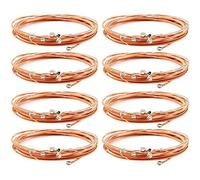 Fcuajdkq 8 Cuerdas de Guitarra, Cuerdas de Guitarra, Guitarra Folk, Cuerda, Línea Negra, Cuerda Simple, Universal