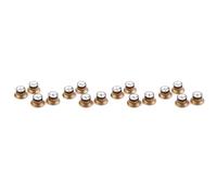 Fcuajdkq 8 perillas de control de velocidad de 4 tonos y 4 volúmenes para accesorios de guitarra LP Golden