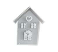 Fcuajdkq A Adornos Molde de Silicona Portavelas Base Molde de Silicona DIY Cemento Yeso Decoraciones para el Hogar Molde Molde de Resina