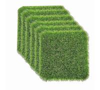 Fcuajdkq - Alfombra para pajareras de gallinas para poner huevos con comedero de verduras y alfombra de anidación lavable para gallinas, 6 piezas duraderas