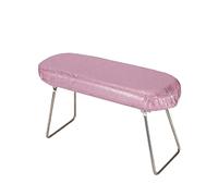 Fcuajdkq Almohada de mano plegable reposamanos de brazo soporte de mano almohada de piel sintética lavable suave para lámpara de uñas herramientas de manicura