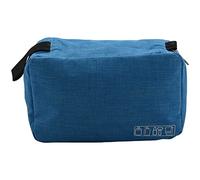 Fcuajdkq Azul Mujeres Colgantes Bolsa Cosmética Organizador de Viaje Multifunción Lavado de Inodoro Maquillaje Bolsa de Almacenamiento Estética Plegable Bolsa de Maquillaje