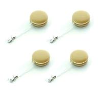 Fcuajdkq Bolas de borrado de dactilares, borrador de dactilares para pantallas, bolas de limpieza de pantalla táctil, limpiador portátil antihuellas dactilares, C