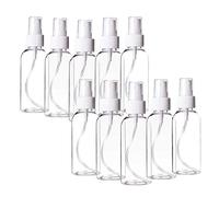 Fcuajdkq Botella de pulverización vacía de 10 piezas, contenedor de líquido reutilizable, utilizado para aceites esenciales, productos de limpieza, perfume de viaje 60 ml