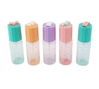 Fcuajdkq Botella vacía color aleatorio viaje 5 unids 35 ml botella vacía de pulverización de viaje transparente de plástico perfume atomizador