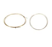 Fcuajdkq Cable de traste de latón para guitarra acústica de 2,2 mm y alambre de traste de cobre dorado de 8 pies para mandolina, banjo, caja de puros, guitarra, 1,5 mm