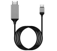 Fcuajdkq Cable HDTV USB3.1 4K Tipo-C a para teléfono Android para conectar el cable del dispositivo TV mismo pantalla 2M