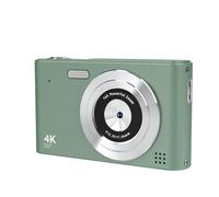 Fcuajdkq Cámara digital HD 1080P de 2.4 pulgadas, 240 x 320, cámaras recargables con zoom de 16x, cámara compacta de 44 MP, color verde