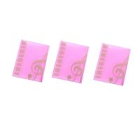 Fcuajdkq Carpeta de Partituras de 3 Piezas, Carpeta de MúSica para Personal, Carpeta de Partituras de Piano, Se Adapta al TamañO A4, Carpeta de Coro Grabable y Desmontable C