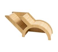 Fcuajdkq Casa de Madera Oculta para Hámster Lavable, Castillo Pequeño para Mascotas con Escalera para Escalar Rocas, Ratón Enano, Túnel con Puente de
