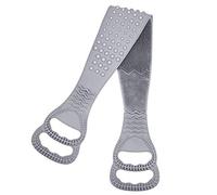 Fcuajdkq Cepillo de limpieza de espalda de silicona para ducha, fácil de limpiar, cenizas y sucios se pueden eliminar de todas las partes del cuerpo