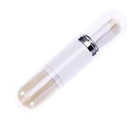 Fcuajdkq Cepillo Retractable 4 en 1 Cepillos Cosméticos Multifuncionales Doble Cepillos de Maquillaje Principales Ajustados para el Viaje Diario