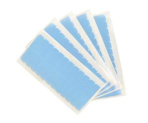 Fcuajdkq Cinta para Peluca de Doble Cara Azul, Cinta Adhesiva para Peluquín, Cinta Adhesiva para Encaje Frontal, Pegamento para Peluca Ultrasujetante, Minicinta para Pestañas