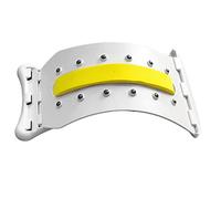 Fcuajdkq Civil Cervical de Cuello para Alivio del Dolor Cuello Hombro Masaje Relajante Dispositivo de Tracción Soporte Relajante, Amarillo y