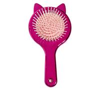 Fcuajdkq - Cojín de aire para con oreja, peine de aire para niña, color rosa y rojo
