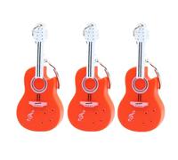 Fcuajdkq Colgante Llave de Violín Naranja, Accesorios Colgante Llaveros Luz LED Llaveros Llaveros de Violín Puede