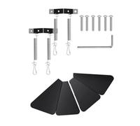 Fcuajdkq Comedero para PáJaros a Prueba de Ardillas, Protector Deflector, Aleta para Ardillas, Comedero para PáJaros con RotacióN Antirrobo, Combo de Comedero para PáJaros Colgante