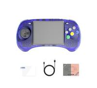 Fcuajdkq Consola de Juegos PortáTil RG ARC-S 256G 4 Pulgadas IPS Operativo Linux DiseñO de Seis Botones Reproductores de Video Retro Compatible con Manejar con Cable A
