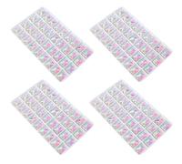 Fcuajdkq Cuadrado Coser Piedra Cristal AB Color Ropa Costura Cuentas de Vidrio Espalda 2 Agujeros Fabricación de Vestidos 10x14mm