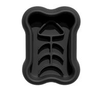 Fcuajdkq Cuenco para Perros, Cuenco Comida Divertido, Cuenco para Mascotas, Cuenco Comida para Perros, Cuenco Arroz, Cuenco Comida Lenta para Perros, Antiasfixia y Antivómitos, Color Negro