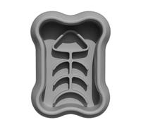 Fcuajdkq Cuenco para Perros, Cuenco Comida Divertido, Cuenco para Mascotas, Cuenco Comida para Perros, Cuenco Arroz, Cuenco Comida Lenta para Perros, Antiasfixia y Antivómitos, Color Gris