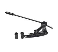 Fcuajdkq Cueral de Cubierta de Guitarra Eléctrica LP SG Negro Series, Cuerda de puente de trémolo