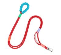 Fcuajdkq Cuerda de Tracción para Mascotas Cuerda de Tracción Ajustable Multifuncional Cuerda Cruzada A Prueba de Explosiones Cuerda P Roja