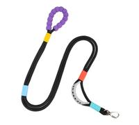 Fcuajdkq Cuerda de Tracción para Mascotas, Multifuncional, Ajustable, A Prueba de Explosiones, Color Negro