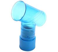 Fcuajdkq difusor de pelo Diy Salon Magic rodillo de pelo tapón de secado de viento hebilla cubierta secador de pelo herramientas de peluquería (azul)