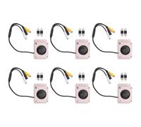 Fcuajdkq Dispositivo de altavoz de micrófono para cámara de seguridad impermeable para cámara IP, grabación de audio, interfono de radio bidireccional