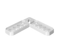 Fcuajdkq Estante Giratorio para Baño, Lavabo de Pared, Estante de Almacenamiento de Pared para Cocina, Accesorios de Baño, Organizador de WC,