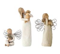 Fcuajdkq Estatua de,Estatua OracióN Amistad,Regalo Conmemorativo de PéRdida de Mascota para Perro y, Regalos Conmemorativos para del DueñO de Mascota en Duelo