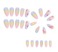 Fcuajdkq Etiqueta Engomada PequeñA de la del Iris UñAs Francesas Usables del Diamante Prensa Usable en las UñAs Consejos de UñAs de la Cubierta