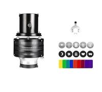 Fcuajdkq Flash Fotográfico con Bowens, Lente Cónica, Lente, Lente de, Condensador Óptico Fotográfico, Lente de