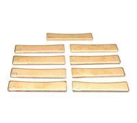 Fcuajdkq Herramienta De Incrustación De Tecla De De Cuello Bajo Eléctrico Guitarra Eléctrica 7.25/9.5/10/12/14/15/16/17/20 Conjunto De Herramientas Para Presión De 9 Piezas