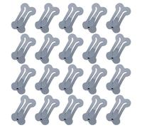 Fcuajdkq Horquilla para Perro, Horquilla Colorida con Forma de Hueso, Pinzas para el Pelo para Perros PequeñOs para Chihuahua, Pug, Accesorios para el Cuidado de Perros-D