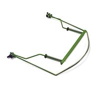 Fcuajdkq Instrumento de Orquesta, Soporte de ArmóNica, 10 Agujeros ArmóNica Soporte de Cuello de óRgano de Boca Cuna Accesorio de Instrumento Musical - Verde